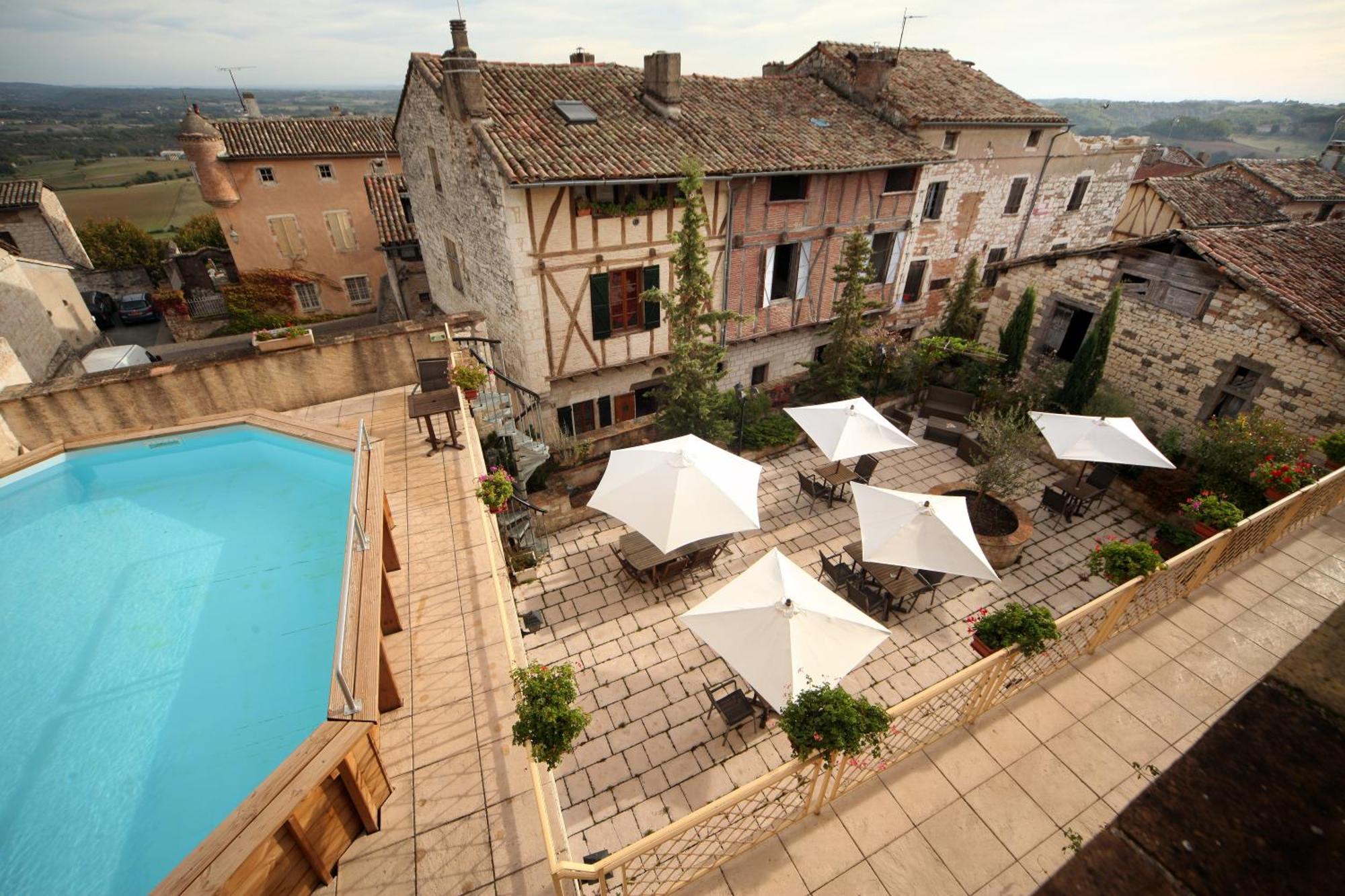 ホテル デ コンスル Castelnau-de-Montmiral エクステリア 写真